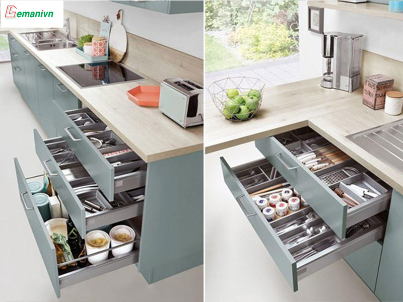 Top 7 phụ kiện tủ bếp không thể thiếu trong không gian bếp