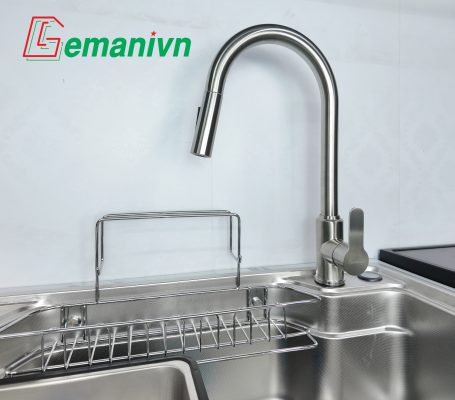VÒI RỬA BÁT DÂY RÚT GEMANIVN 12